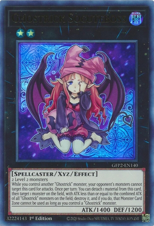 Ghostrick Socuteboss - GFP2-EN140 - Ultra Rare 1st Edition