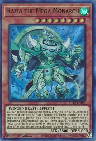 Raiza the Mega Monarch - GFP2-EN106 - Ultra Rare 1st Edition