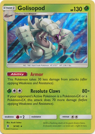 Golisopod - 9/145 - Holo Rare