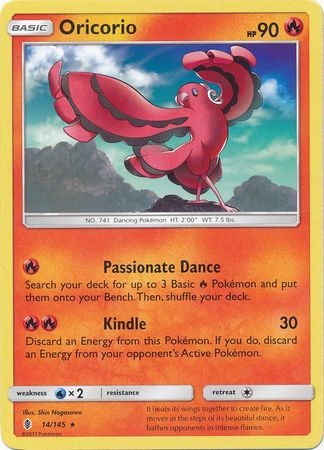 Oricorio - 14/145 - Rare