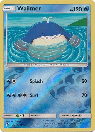 Wailmer - 29/145 - Common Reverse Holo