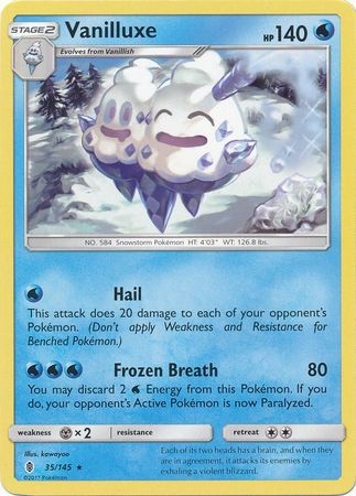 Vanilluxe - 35/145 - Rare