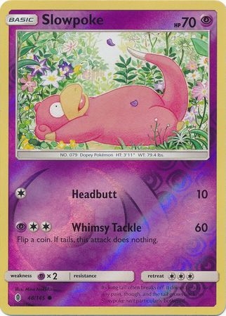 Slowpoke - 48/145 - Common Reverse Holo