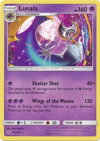 Lunala - 61/145 - Rare