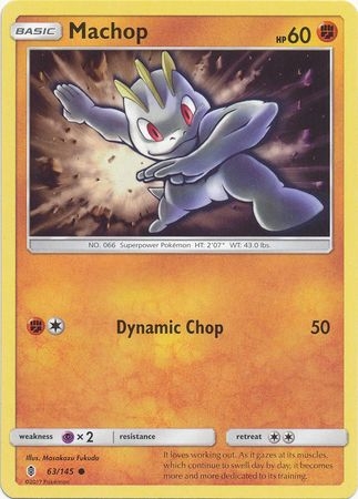 Machop - 63/145 - Common