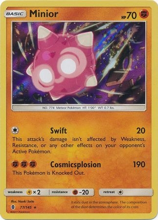 Minior - 77/145 - Holo Rare