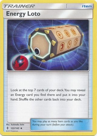 Energy Loto - 122/145 - Uncommon