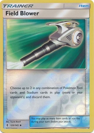 Field Blower - 125/145 - Uncommon Reverse Holo