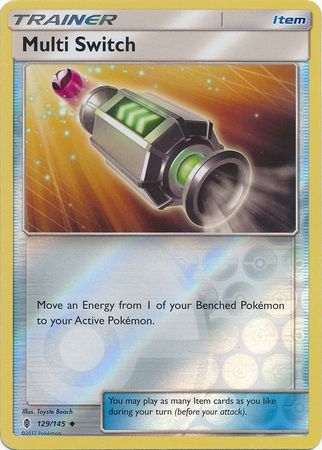 Multi Switch - 129/145 - Uncommon Reverse Holo