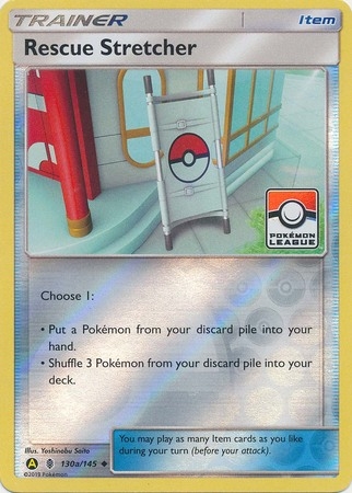 Rescue Stretcher - 130a/145 - Pokemon League Promo