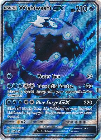 Wishiwashi GX - 133/145 - Full Art Ultra Rare