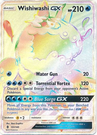 Wishiwashi GX - 151/145 - Hyper Rare