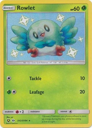 Rowlet - SV2/SV94 - Shiny Rare