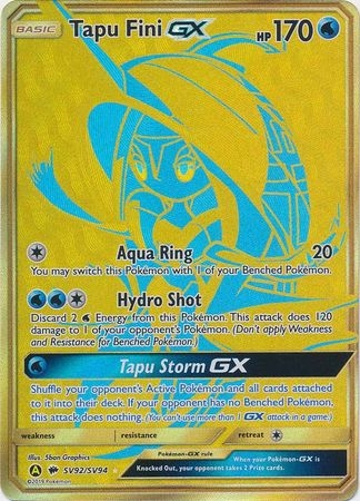 Tapu Fini GX - SV92/SV94 - Gold Secret