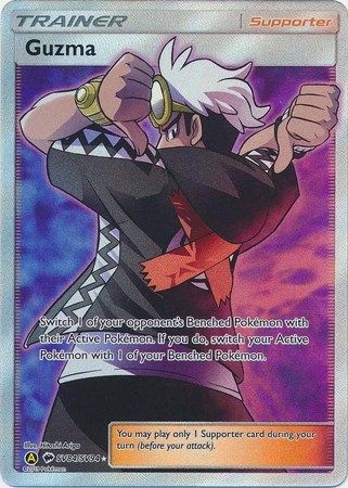 Guzma - SV84/SV94 - Full Art Ultra Rare