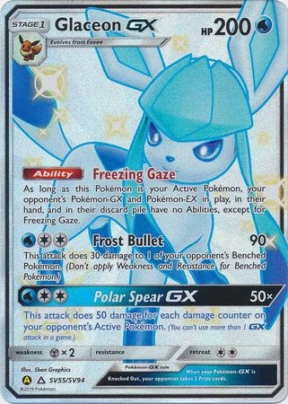 Glaceon GX - SV55/SV94 - Shiny Ultra Rare