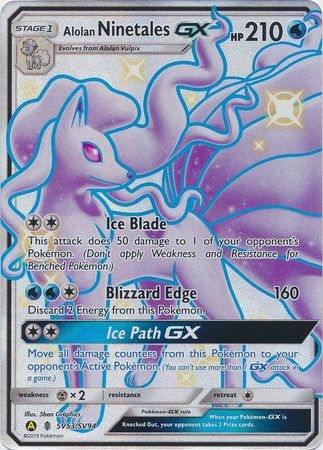 Alolan Ninetales GX - SV53/SV94 - Shiny Ultra Rare