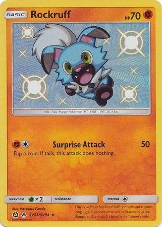 Rockruff - SV23/SV94 - Shiny Rare