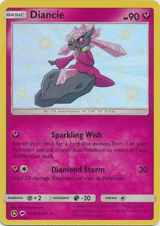 Diancie - SV36/SV94 - Shiny Rare