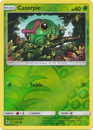 Caterpie - 1/68 - Common Reverse Holo