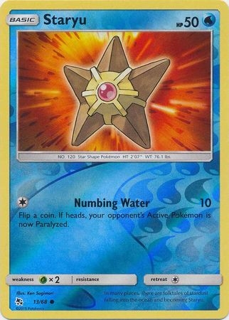 Staryu - 13/68 - Common Reverse Holo