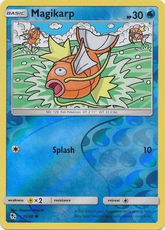 Magikarp - 15/68 - Common Reverse Holo