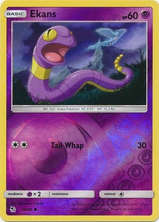 Ekans - 26/68 - Common Reverse Holo