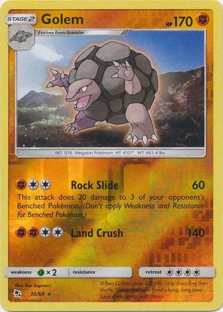 Golem - 35/68 - Rare Reverse Holo