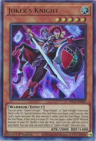 Joker's Knight - KICO-EN002 - Ultra Rare 1st Edition