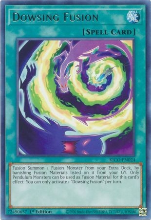 Dowsing Fusion - KICO-EN024 - Rare 1st Edition