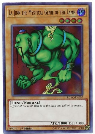 La Jinn the Mystical Genie of the Lamp - LCKC-EN002 - Ultra Rare 1st Edition