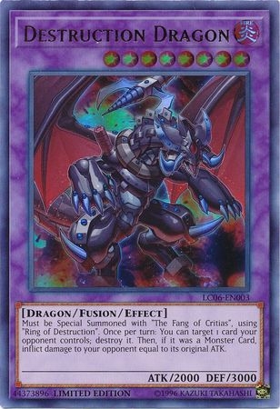 Destruction Dragon - LC06-EN003 - Ultra Rare Limited Edition