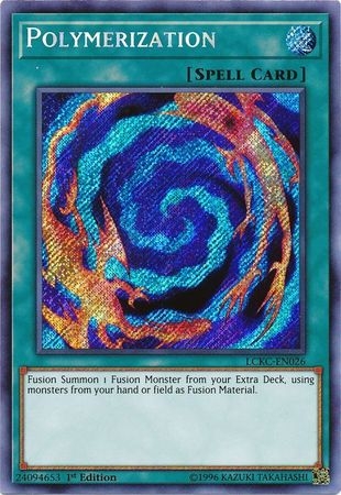 Polymerization - LCKC-EN026 - Secret Rare 1st Edition