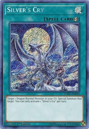 Silver's Cry - LCKC-EN034 - Secret Rare 1st Edition