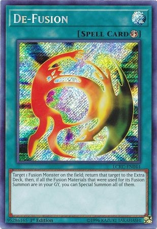 De-Fusion - LCKC-EN044 - Secret Rare 1st Edition