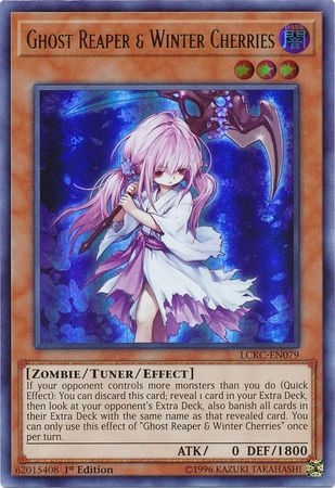 Ghost Reaper & Winter Cherries - LCKC-EN079 - Ultra Rare 1st Edition