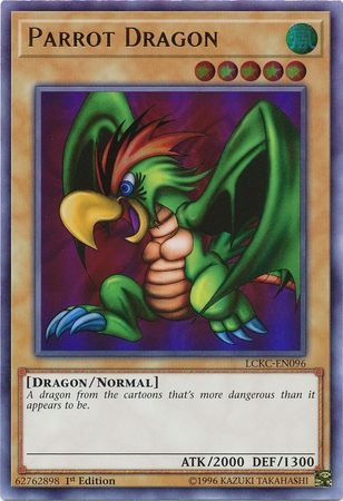 Parrot Dragon - LCKC-EN096 - Ultra Rare 1st Edition