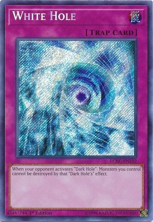 White Hole - LCKC-EN102 - Secret Rare 1st Edition