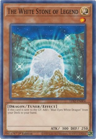 The White Stone of Legend - LDS2-EN004 - Common 1st Edition