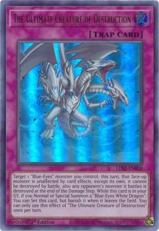 The Ultimate Creature of Destruction - LDS2-EN030 - Ultra Rare 1st Edition