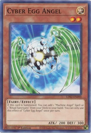 Cyber Egg Angel - LDS2-EN090 - Common 1st Edition