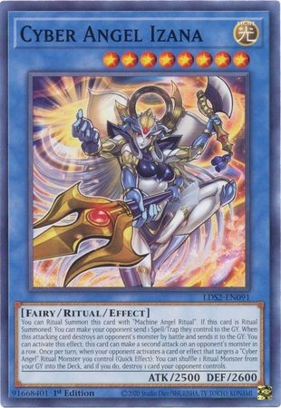 Cyber Angel Izana - LDS2-EN091 - Common 1st Edition