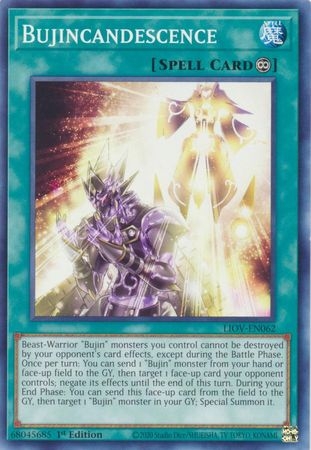 Bujincandescence - LIOV-EN062 - Common 1st Edition