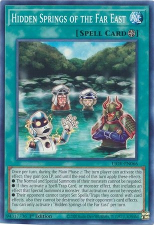 Hidden Springs of the Far East - LIOV-EN066 - Common 1st Edition