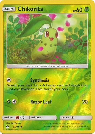 Chikorita - 5/214 - Common Reverse Holo