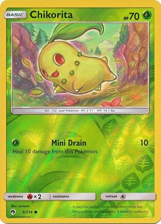 Chikorita - 6/214 - Common Reverse Holo