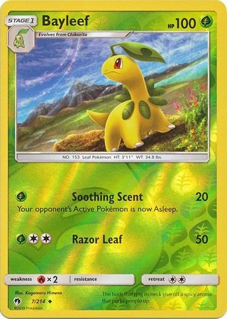 Bayleef - 7/214 - Uncommon Reverse Holo