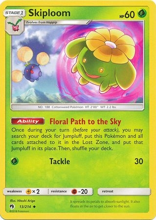 Skiploom - 13/214 - Uncommon