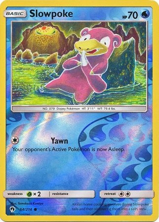 Slowpoke - 54/214 - Common Reverse Holo