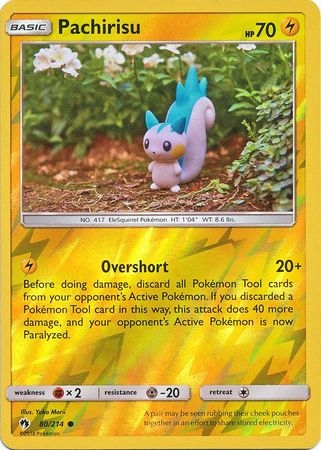 Pachirisu - 80/214 - Common Reverse Holo